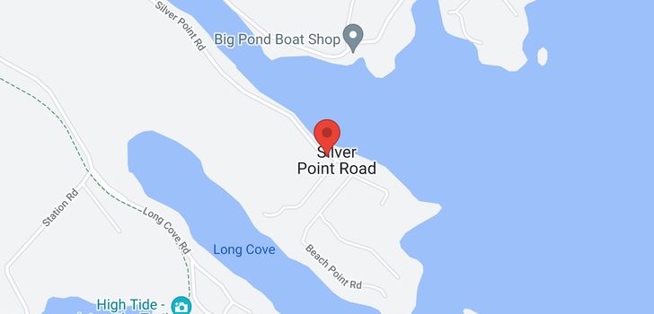 map of 268 Silver Point Road